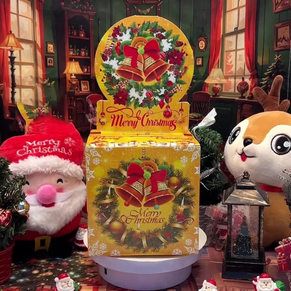 4 Sets Of Christmas Gifts In Different Styles Christmas Theme Party Surprise Money Gift Box Gifts