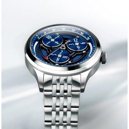 Earnshaw Automatic Wandering Hour Skeleton ES-8304-22 Wrist Watch