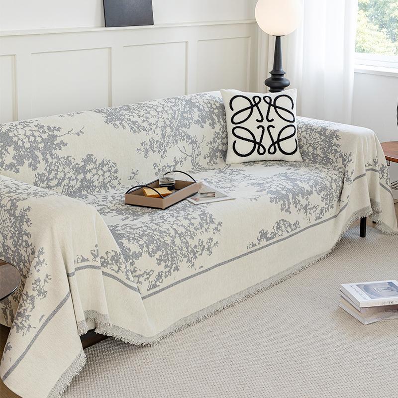 Sofa Cover Towel Four Seasons Universal Anti-Cat's Paw Cushion High-Grade Non-Slip Nordic Style Full Covered Sofa Cover