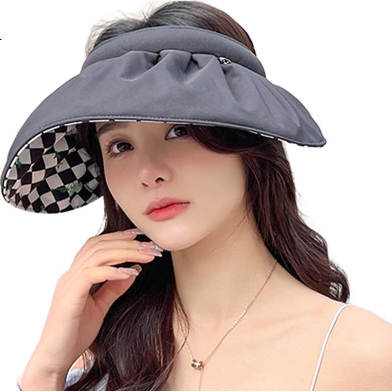XUEXIMAN Sun Hat for Women, Visor Cap for Travel, Face-Covering Versatile Sun Hat, Beach Shell Sun Protection Hat for Wome