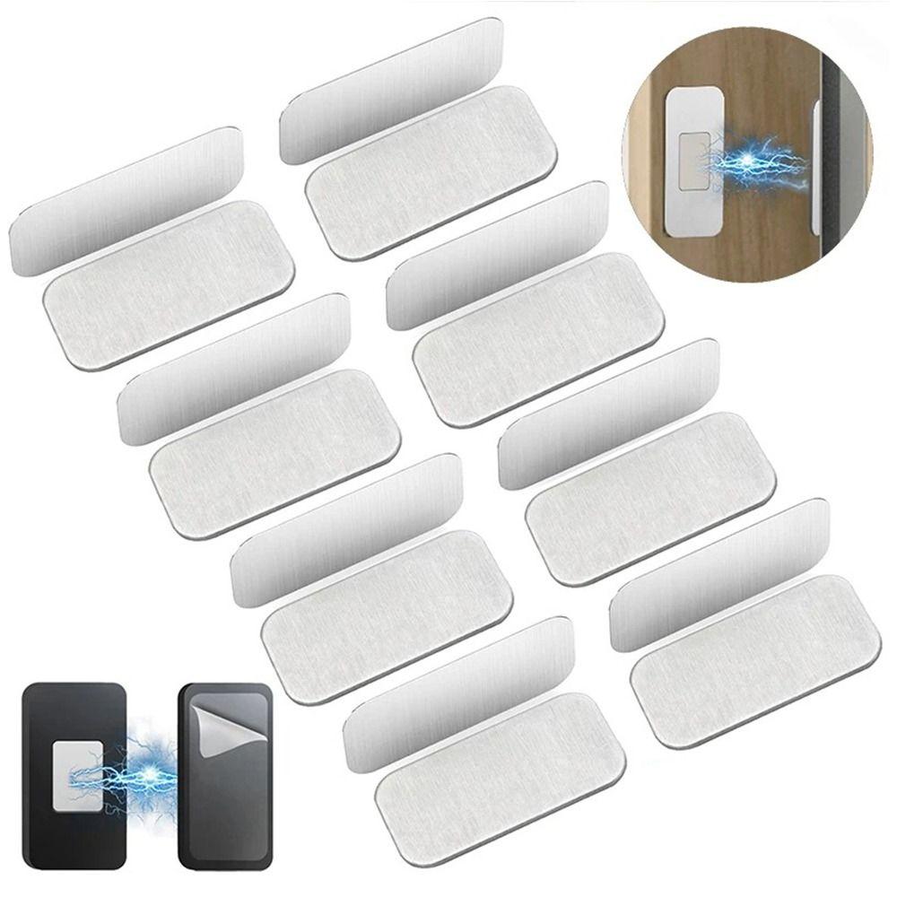 Latch Door Attraction Patch Self-adhesive Cabinet Catches Wardrobe Door Closer