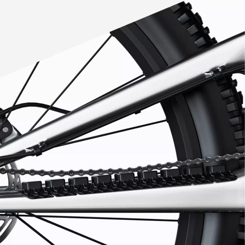 Silicone Bicycle Chain Protector Tape | Down Tube Guard for Mountain & Road Bikes | Scratch Resistant Chainstay Sticker