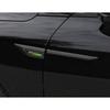 For Kia K5 Optima 2021-2024 Black Titanium Side Fender Air Wing Vent Cover Trim
