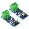 XINGYHENG 2Pcs ACS712 20A AC and DC Current Sensor Module ACS712-20A Module High Sensitivity High Efficiency (20A)