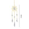 Suncatcher Crystal Wind Chimes Hexagon Sun Catchers Pendant Light Catcher Garden Window Wedding Curtain Chandelier Home Decor