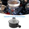 Black Valve Cover Push In Breather Easy To Mount Reliable Performance 9241BLK for 327 350 302 454 Engine