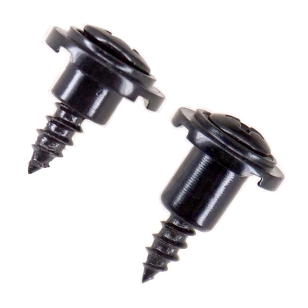 

1 пара / 2 шт. 2* держателя струн Прибл. 10 г Металл чёрный