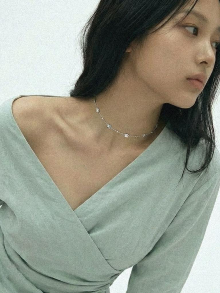 Aora Daisy Chain Necklace #0109