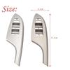 Car Driver Side Master Power Window Switch Bezel Trim For 2007-2013 Toyota Corolla Glass Lift Switch Button Cover