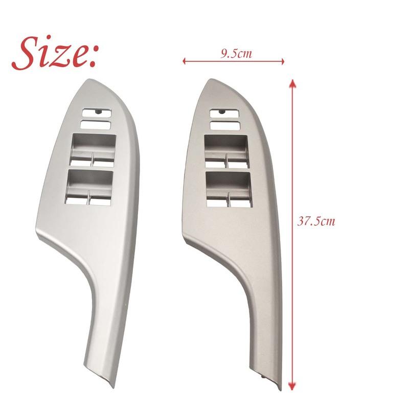 Car Driver Side Master Power Window Switch Bezel Trim For 2007-2013 Toyota Corolla Glass Lift Switch Button Cover