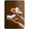 Thick and Warm Cotton Slippers with Added Velvet, Suitable for Women To Wear Outside In Winter. Soft Soled Plush Slippers for Home and Indoor Use