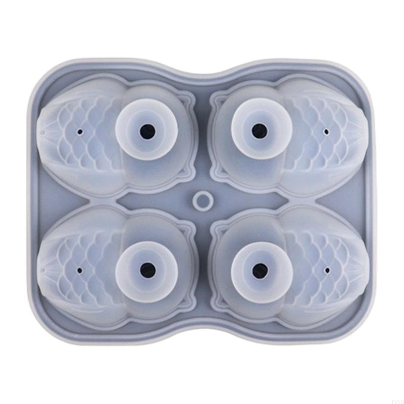 Owl Silicone Molds 4 Cavities Animal Silicone Cake Molds Oven Freezers Dishwasher Safe For Baking Freezing Drinks