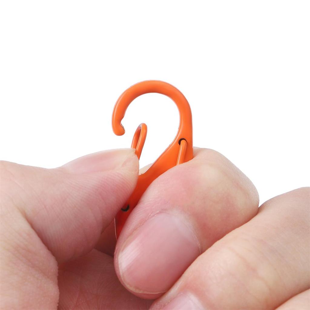 4-50Pcs Alloy+Iron Spray Paint Double S Buckle Clasps For Key Bag Accessories