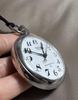 [USED] SEIKO pocket watch with white dial, steel