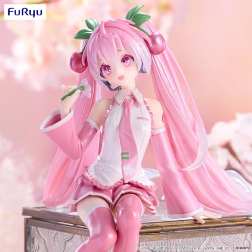 Hatsune Miku Series Noodle Stopper Figure Sakura Miku 2024 Pearl Color Ver.