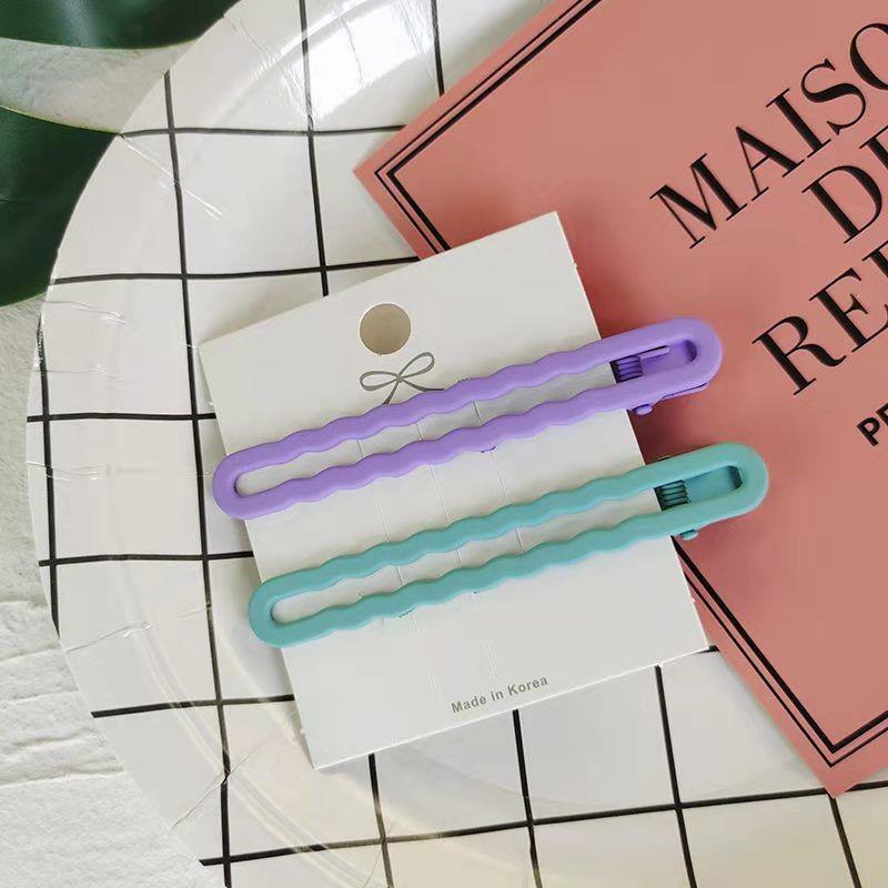 Clipsuri de păr mate Spot Morandi: Clipsuri Duckbill și agrafe Bobby pentru fete în culori macaron