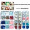 Holiday Snowflake Nail Art Glitter & Stickers Set