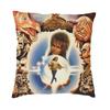 Luxury Labyrinth Worm Cushion Covers x Polyester Musical Adventure Movie Throw Pillow Case for Car Square Pillowcase