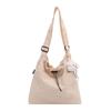 Japanese casual big bag women's 2025 new fashion mommy shoulder bag large capacity tote bag class commuter bag