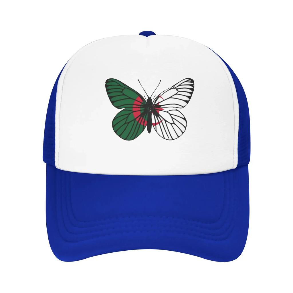 Pride Algeria Butterfly Flag Custom Mesh Baseball Caps For Mens  Camping Female Beach Dad Hat Snapback Cap
