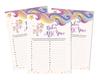 Inkdotpot Baby Shower Game Set Of 50 BabyA  AlphabetA  ABCA  Game Unicorn Gender Neutral Party