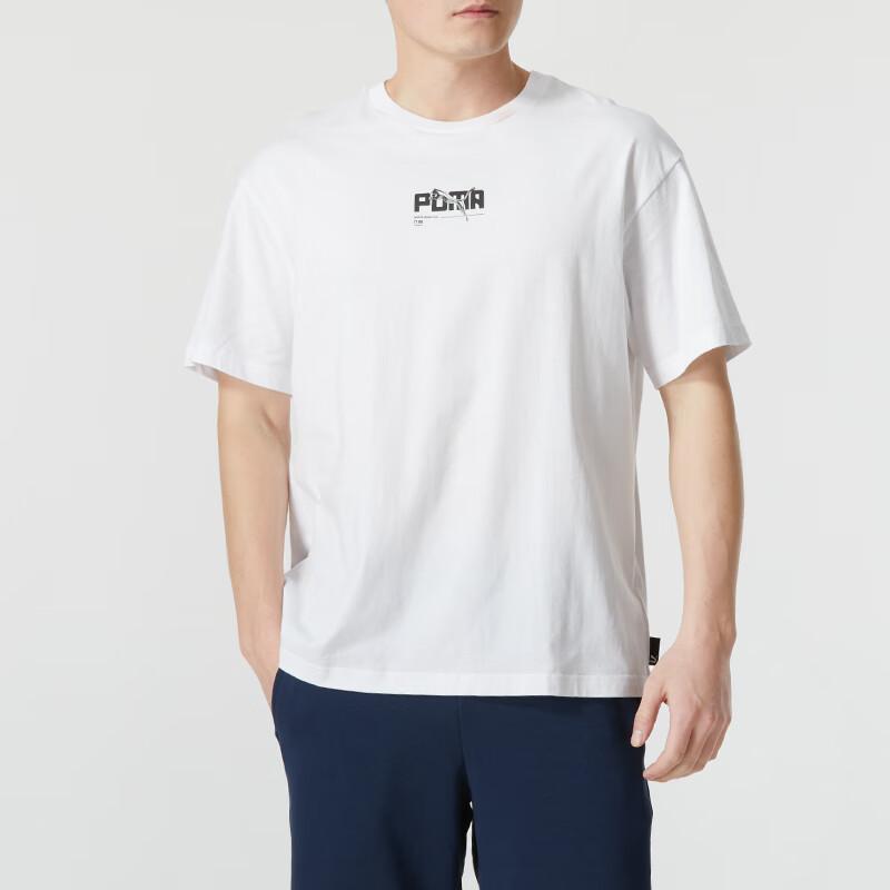 New PUMA T Shirts Men's White 630354-02