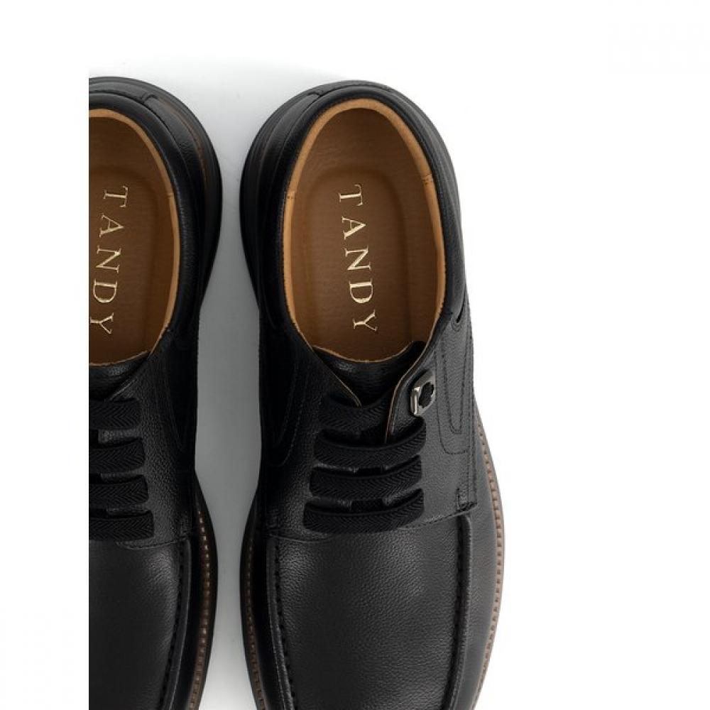 Tandy Men Boat Shoes Black Q19112