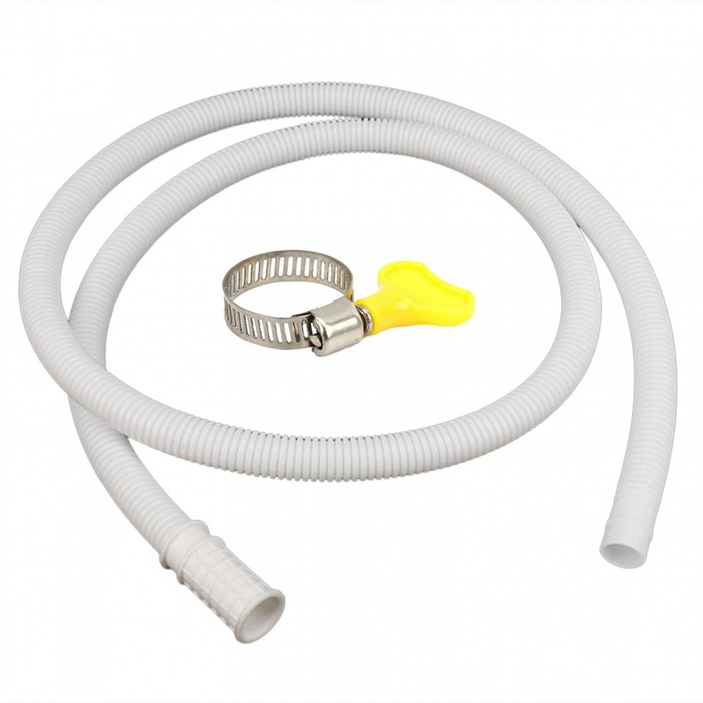 1meters Water Inlet Pipe 1pcs Strong Toughness White