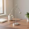 Metal Balancing Man Toy Physics Pendulum No Required Balance for Home Office,