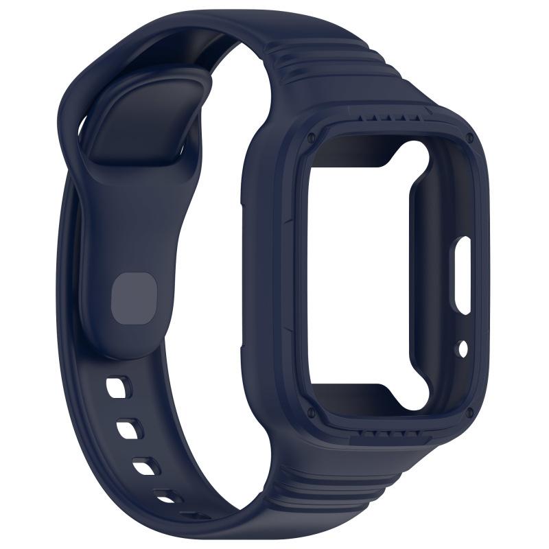 Silicone Case Band For Xiaomi Redmi Watch 3 Active Soft Sport Silicone Cover Strap For Redmi Watch 3 Lite Bracelet Accessories
