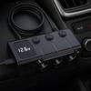 12V/24V Car Inverter Multi Ports Car Plug Splitter Easy To Use Car Socket Splitter  Phone Charging