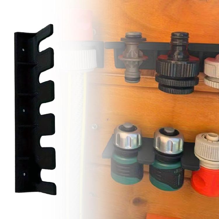 Durable Plastic Hose Guns Holder Stand Compact Storage Solution Garden Tool Organizers For Garden Accessories