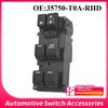 35750-T0A-RHD Dossiler New Electric Power Window Lifter Master Control Switch For Honda CRV 2011-2013 CIVIC 2012-2017 26p