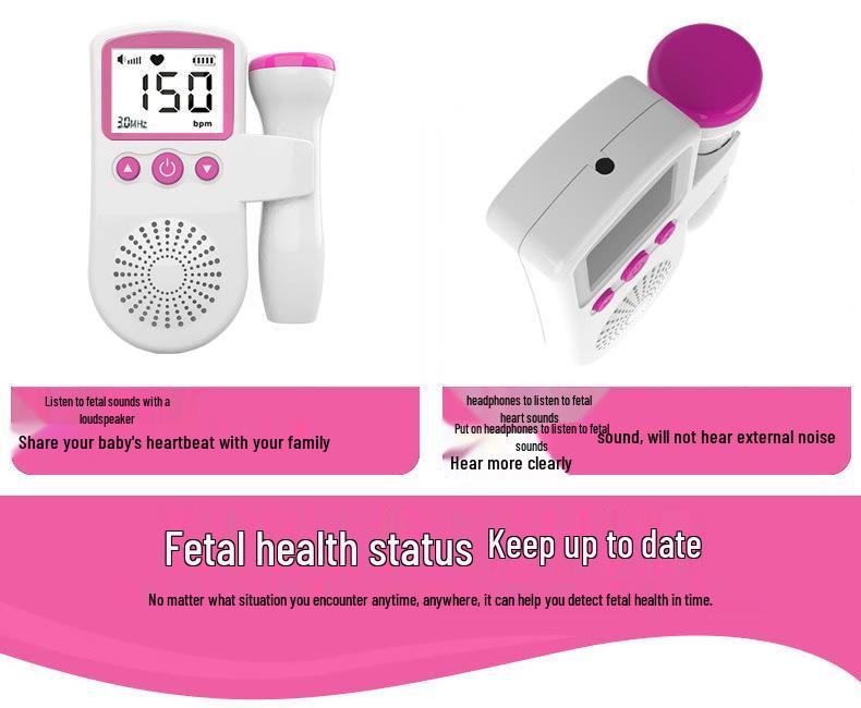 Fetal Doppler Home Heart Rate & Movement Monitor