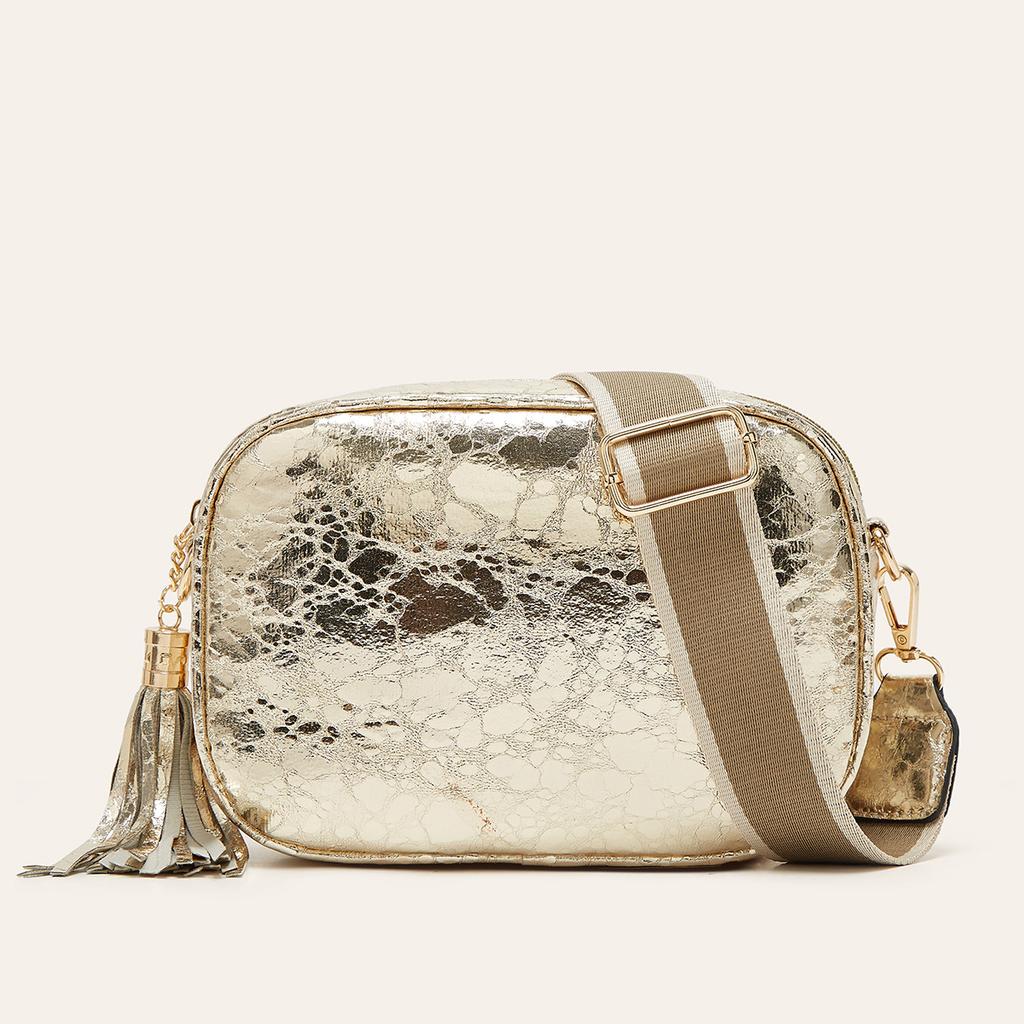 Guangzhou women's bag new niche highend style shoulder messenger bag small square bag camera bag