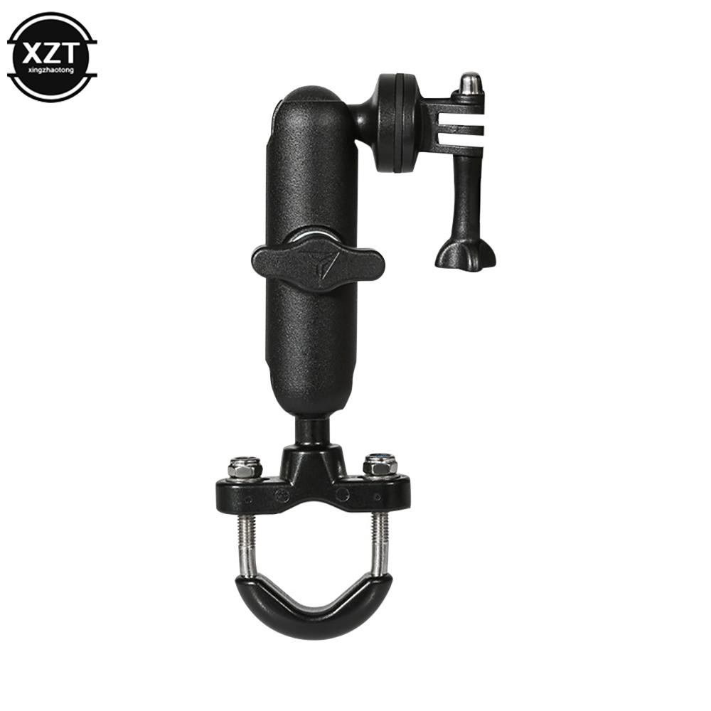 

Мотоциклетная камера для езды на велосипеде, многофункциональная камера, стойка, противоскользящий и ударопрочный кронштейн для крепления на транспортном средстве чёрный