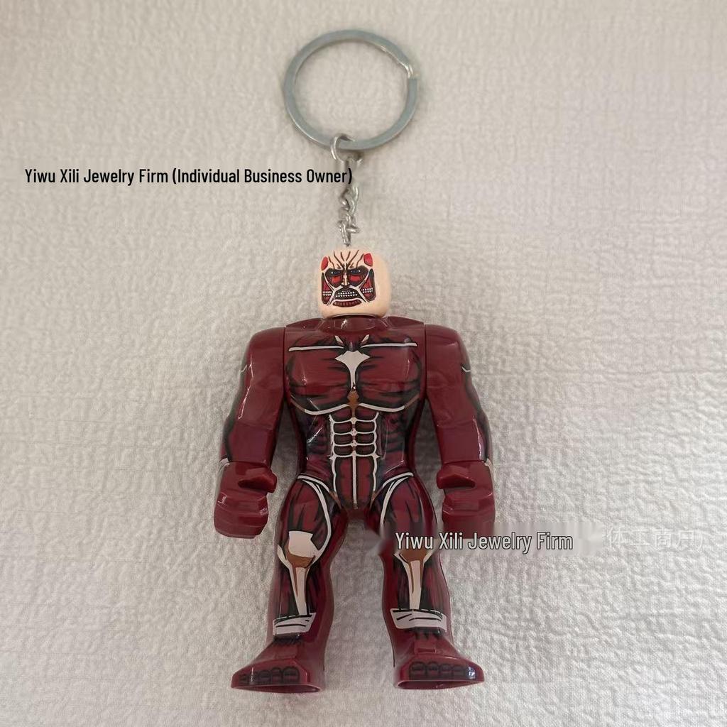 Klíčenka s přívěskem - Batman & Králík Bugs Bunny - Ozdoba na tašku pro páry