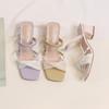 779-5 Sandals Women Wear 2025 Summer New Women's Internet Celebrity Two Wear Cool Slippers Fairy Style