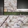 Marble Kitchen Oil-Proof Film Stove Waterproof Moisture-Proof Self-Adhesive Wallpaper Countertop Cabinet Renovation Tile Sticker