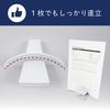Carl Office Paper Document Holder with A4 10 Stand, Clip, Desktop, White, Compatible, Sheets, PS-20-W