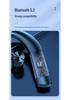 F19 Wireless Bluetooth Ear-Hook Sport Earphone with Noise Cancellation & Digital Display, Single Ear, 5.2