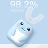 Kids Toothbrush Electric U Shaped Ultrasonic Toothbrush with Cartoon Modeling Design for Kids Xmas Birthday Gift