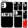 MaiYaCa Kung Fu Taekwondo Karate Phone Case For iPhone 17 Air 16 15 Plus 11 12 13 14 Pro Max Shell  Coque