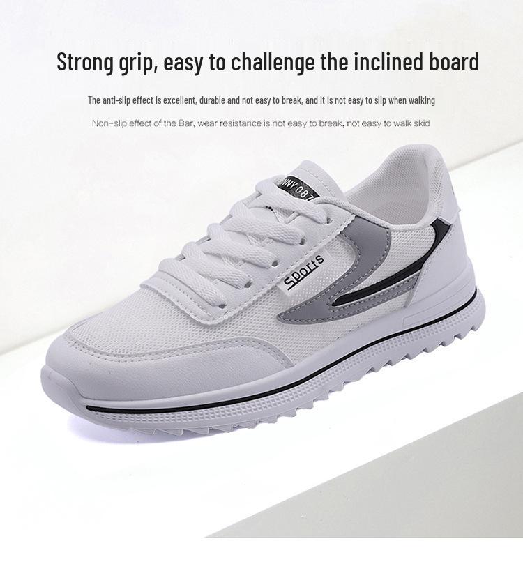 Versatile Women's Forrest Gump Shoes 2024: Breathable Korean Style Running Shoes for Spring & Autumn, Ideal for Students (Model B611).