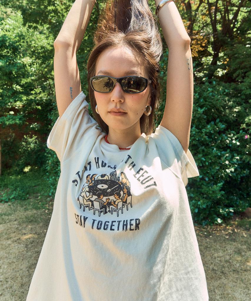 Iuteu Stay Together T-Shirt / White