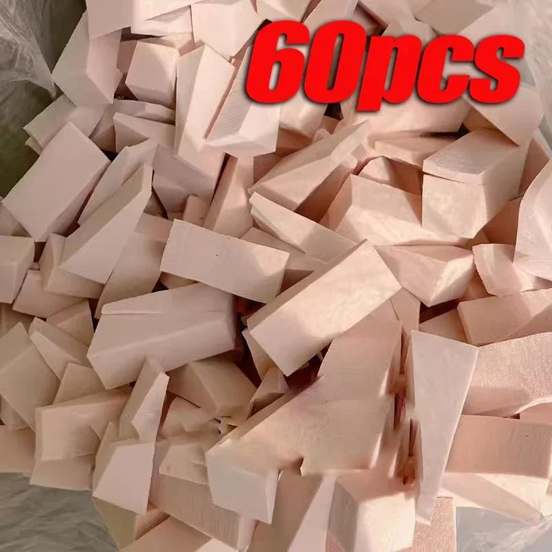 100Pcs/Set Triangle Dry Wet Use Makeup Sponge Face Foundation Concealer BB Cream Powder Blending Smearing Puff Cosmetic Tools