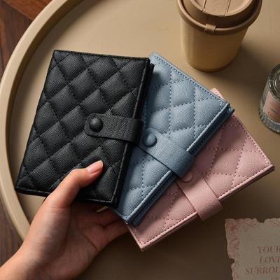 Passport Holder Wallet Korean Style Minimalist Slim & Compact Travel Passport Case With Card Pockets Passport Cover