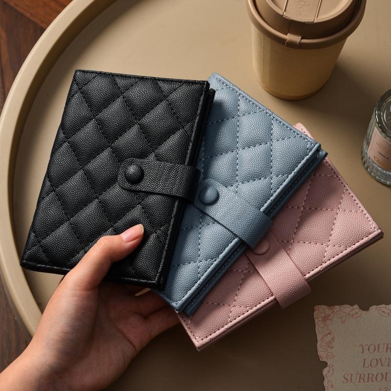 Passport Holder Wallet Korean Style Minimalist Slim & Compact Travel Passport Case With Card Pockets Passport Cover