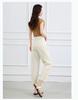 Haren Pants Summer Casual Solid Color Versatile Slimming High-Waisted Women's Casual Pants
