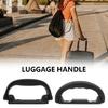 Black Ergonomic Handle for Luggage Reliable Carrying Solution Business Travel Essential Easy Install Handle